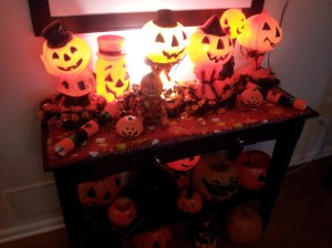 Blow mold display of the old Empire collection!