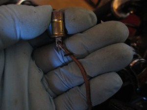 Bulb housing for the Speedometer