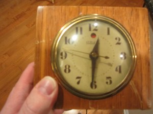 Working clock, after some attention.